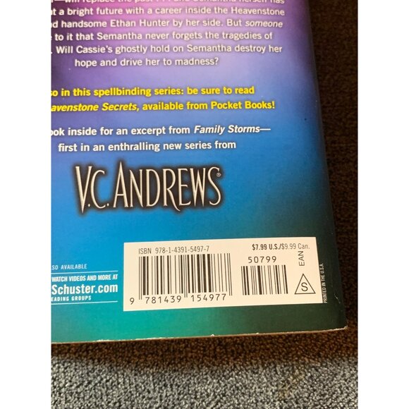 V.C. Andrews "Secret Whispers" Paperback Book - Picture 3 of 5
